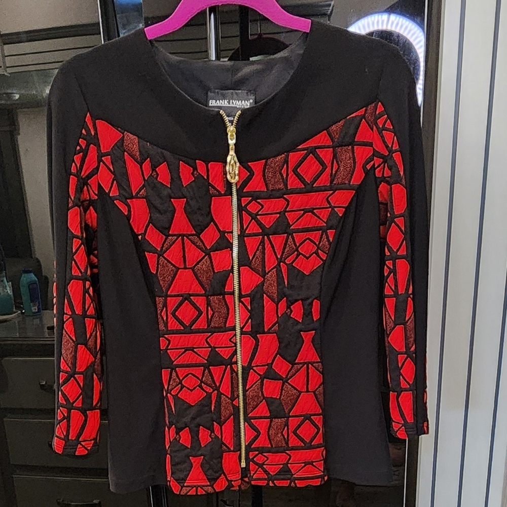 FRANK LYMAN QUILTED JACKET/TOP